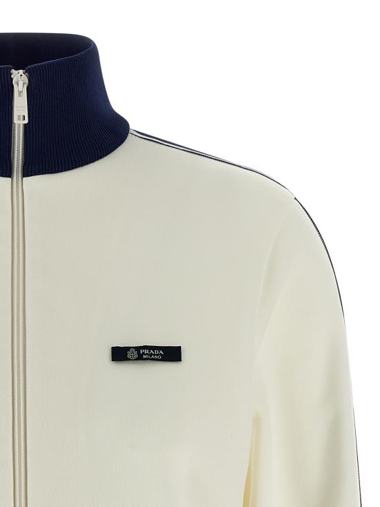 26SS 프라다 긴팔 티셔츠 138644SOOO18VXF0304 White - PRADA