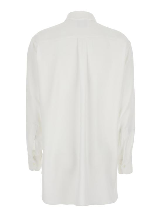 25FW 플레인 블라우스/셔츠 312512553703 White - PLAIN