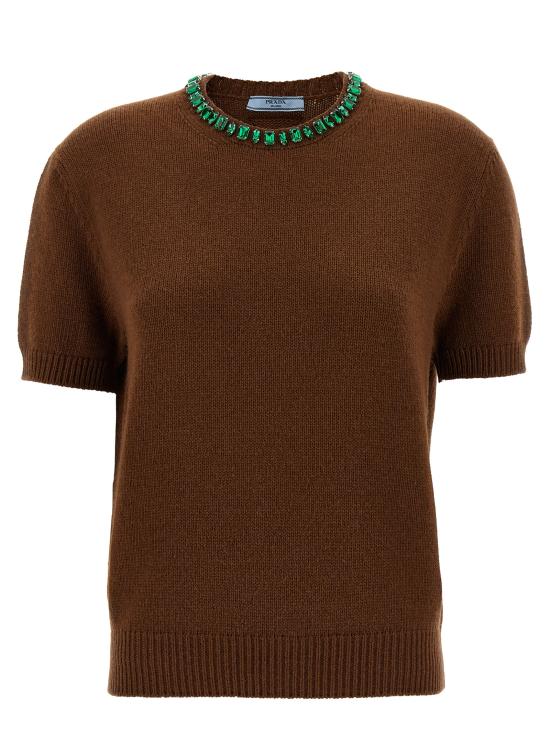 26SS 프라다 스웨터 P24V2BSOOO18M6F0005 Brown