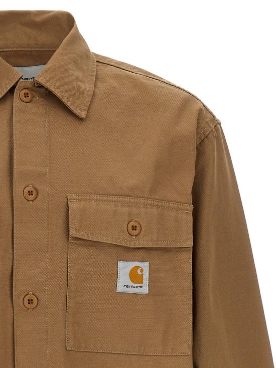 26SS 칼하트 WIP 긴팔 셔츠 I0362712FS02 Beige - CARHARTT WIP