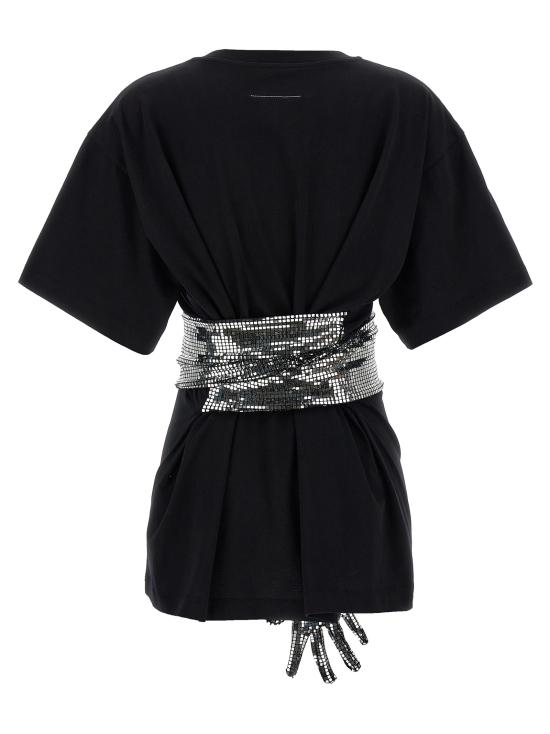 26SS MM6 메종마르지엘라 반팔 티셔츠 S52GC0358M20170900 Black - MM6 MAISON MARGIELA