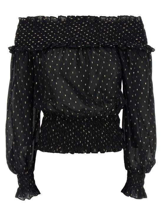 26SS 셀프 포트레이트 이브닝 티셔츠 RS26156TBBBLACK Black