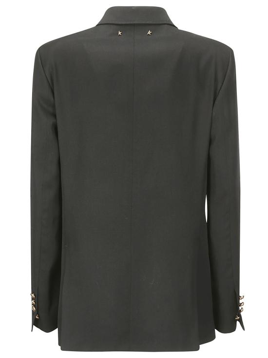 25FW 골든구스 수트 자켓 GWP00829P001521 90100 BLACK - GOLDEN GOOSE