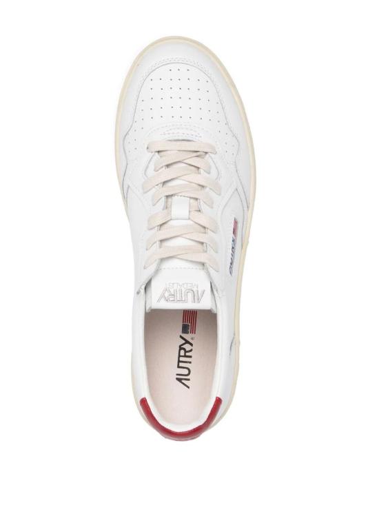 26SS 오트리 스니커즈 A14EAULMLL21 LEAT LEAT WHT RED LL21 - AUTRY