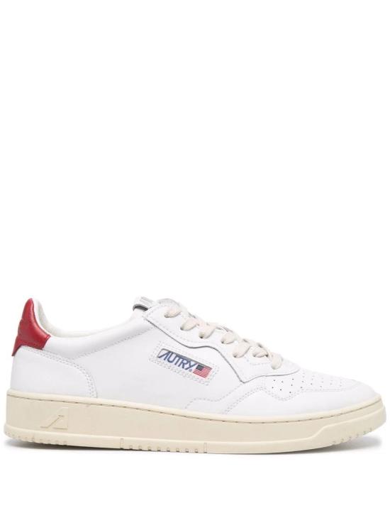 26SS 오트리 스니커즈 A14EAULMLL21 LEAT LEAT WHT RED LL21