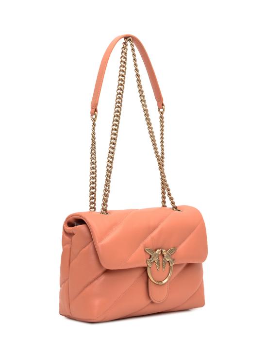 25SS 핑코 토트백 100038A0F2 A57Q ARANCIONE BRANDY - PINKO