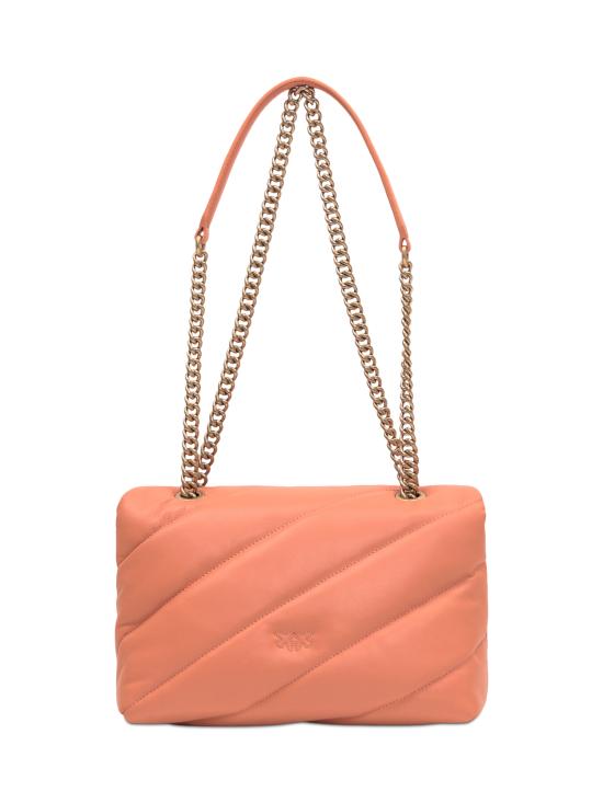 25SS 핑코 토트백 100038A0F2 A57Q ARANCIONE BRANDY - PINKO