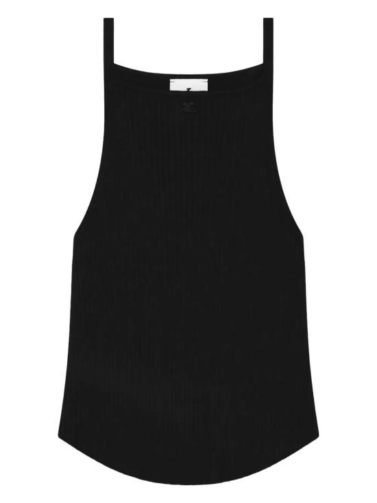 25FW 쿠레쥬 긴팔 티셔츠 325MTO450FI0001 9999 Black