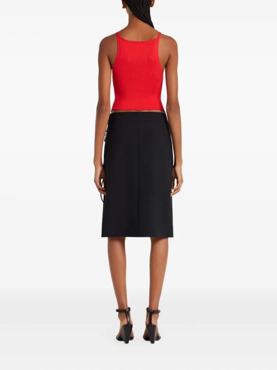 25FW 쿠레쥬 긴팔 티셔츠 325MTO450FI0001 4040 Poppy - COURREGES