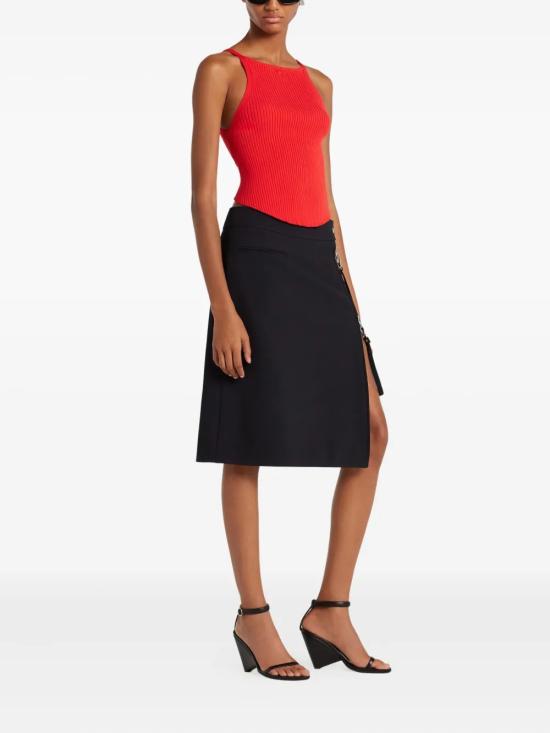 25FW 쿠레쥬 긴팔 티셔츠 325MTO450FI0001 4040 Poppy - COURREGES