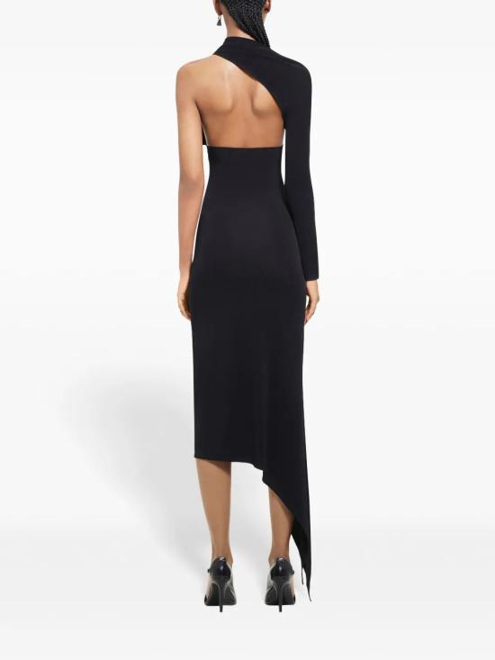 25FW 쿠레쥬 미디 원피스 424JRO523JS0145 9999 Black - COURREGES