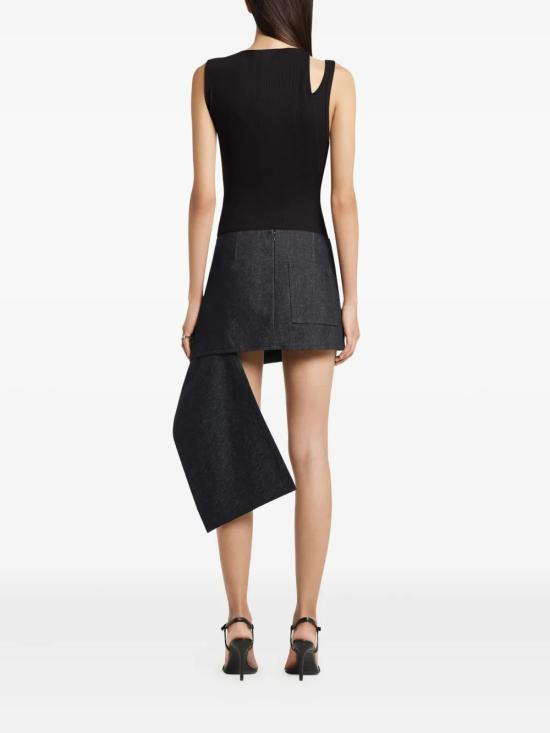 25FW 쿠레쥬 긴팔 티셔츠 425JDE146JS0194 9999 Black - COURREGES