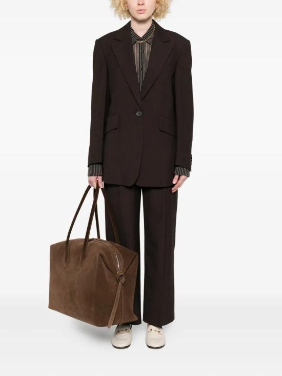 25FW 로우클래식 스트레이트 팬츠 LW253PT01W2 1751 Brown melange - LOW CLASSIC