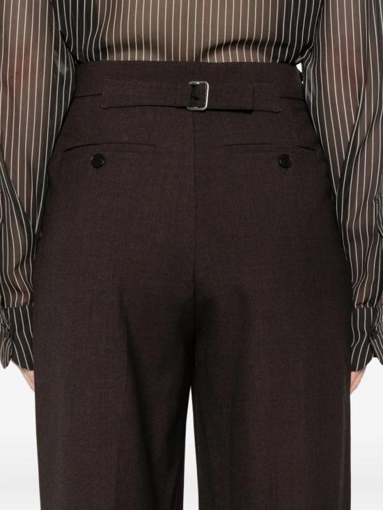 25FW 로우클래식 스트레이트 팬츠 LW253PT01W2 1751 Brown melange - LOW CLASSIC