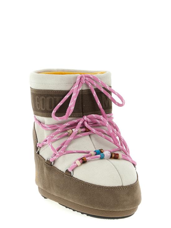 26SS 문부츠 아이콘 나일론 로우 부츠 80D1409730 BL43 Beige - MOON BOOT