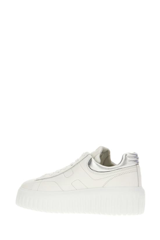 26FW 호간 H-스트라이프 스니커즈 HXW6450FC60KU0 0351 BIANCO ARGENTO - HOGAN