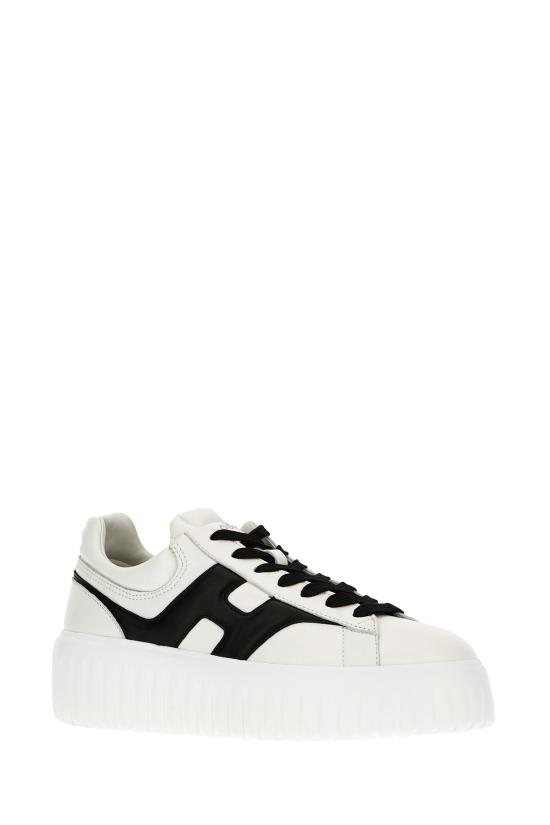 26FW 호간 스니커즈 HXW6450FE91LE9 0001 BIANCO NERO - HOGAN