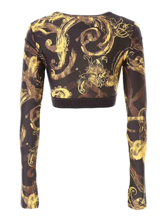 24FW 베르사체 민소매 티셔츠 76HAH21876DP218G89 Black - VERSACE