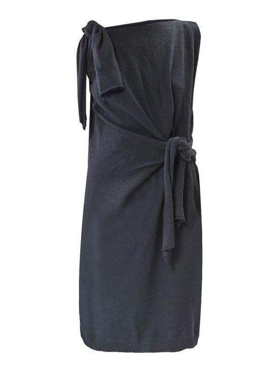  모스키노 미디 스커트 48154000555 Black