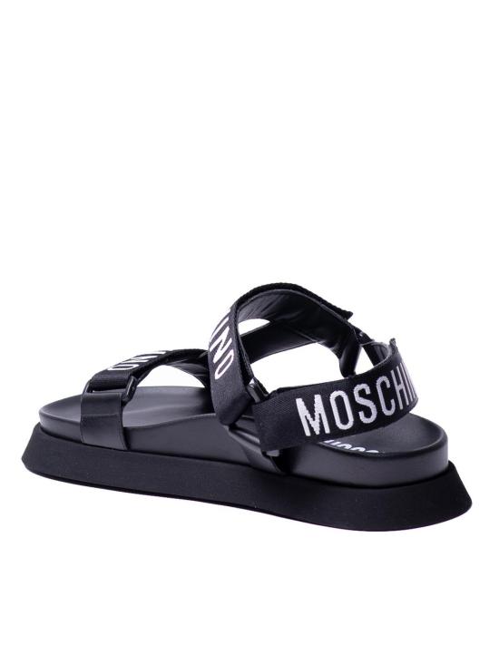  모스키노 샌들 MA16244G1IMIJ0 Black - MOSCHINO