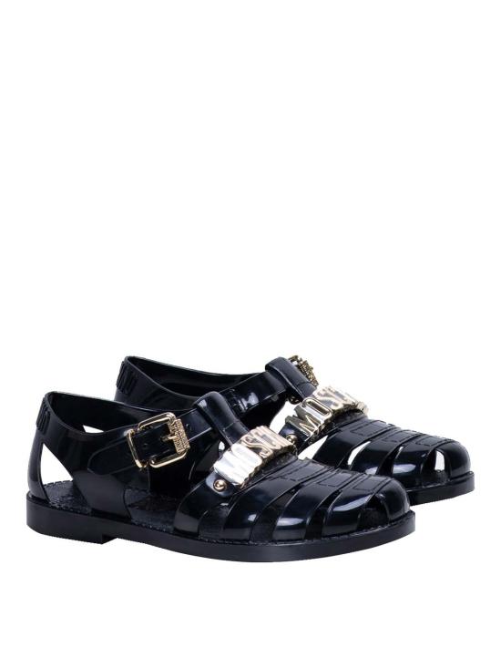  모스키노 샌들 MA16501G1MM20 Black - MOSCHINO
