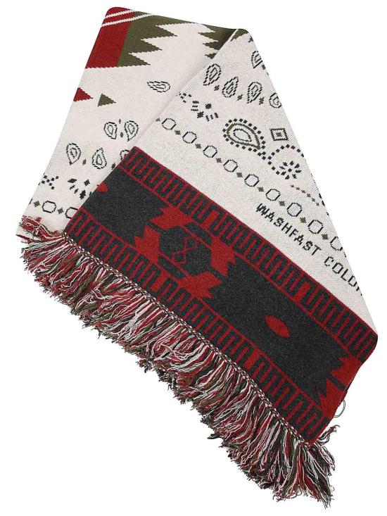 26FW 알라누이 머플러/스카프 LMRO008E25KNI0010F56 White - ALANUI