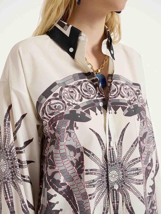 25FW 라 더블제이 자켓 SHI0092COT015COB01GY02 Multicolour - LA DOUBLEJ