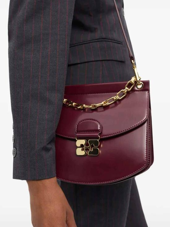  가니 토트백 A6744730 Dark Red - GANNI