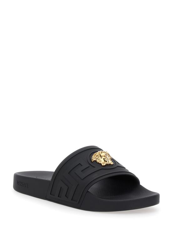 25FW 베르사체 뮬/슬리퍼 10205351A154811B00V Black - VERSACE