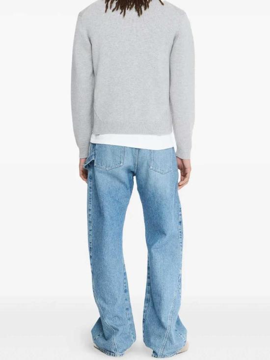  JW앤더슨 스웨터 KW1440YN0383905 Grey - JW ANDERSON