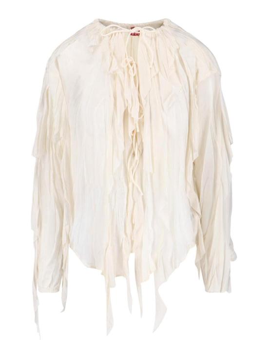  디젤 셔츠 A185630KIBL1AM White