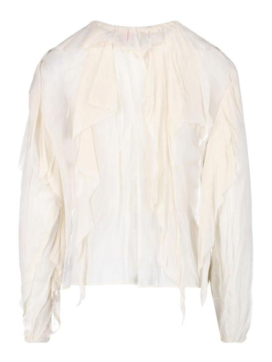  디젤 셔츠 A185630KIBL1AM White - DIESEL