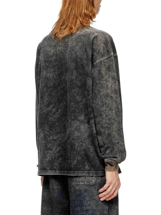  디젤 T BOXT 롱슬리브 티셔츠 A186440AGBY9XXA Black - DIESEL