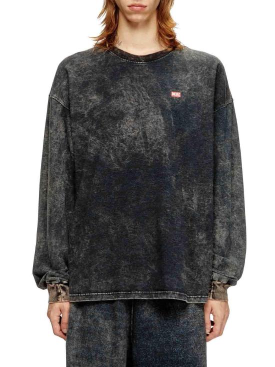 디젤 T BOXT 롱슬리브 티셔츠 A186440AGBY9XXA Black - DIESEL
