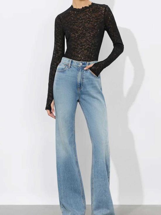 25FW 앨리스 앤 올리비아 민소매 티셔츠 CL000L60812A001 Black - ALICE & OLIVIA