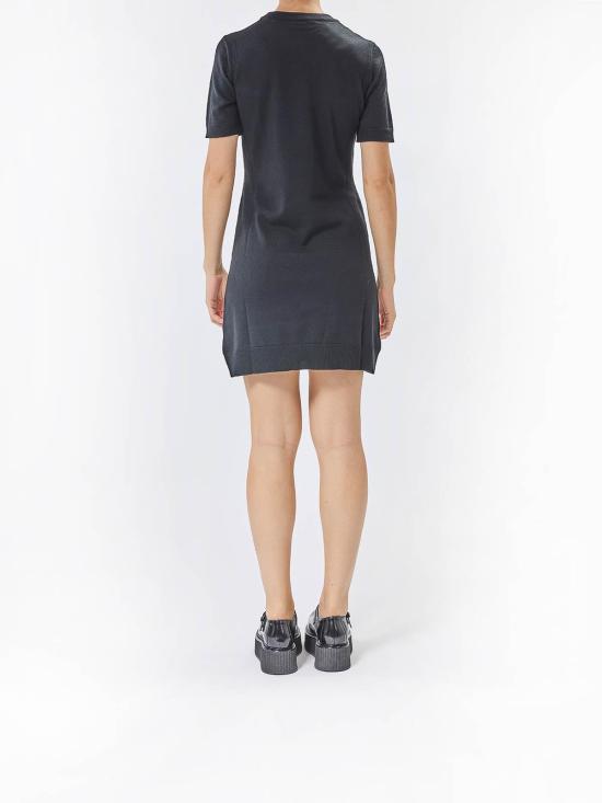  모스키노 미디 스커트 48805502555 Black - MOSCHINO