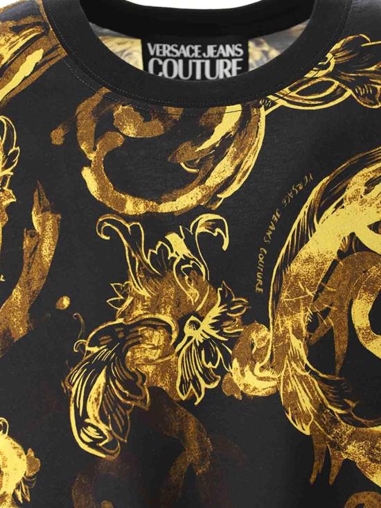  베르사체 반팔 티셔츠 76GAH6S076UP600G89 Black - VERSACE