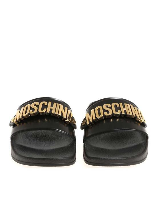  모스키노 뮬/슬리퍼 MB28032G0MG11 Black - MOSCHINO
