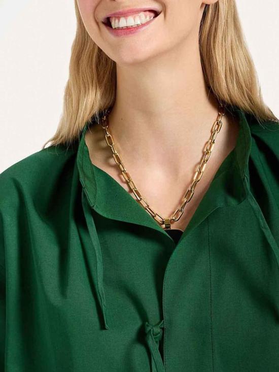 25FW 라 더블제이 셔츠 SHI0147COT075SOLIDGR03 Green - LA DOUBLEJ