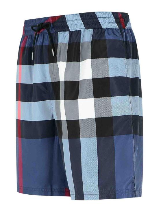 27SS 버버리 체크 스윔팬츠 8112685A5805 Blue - BURBERRY