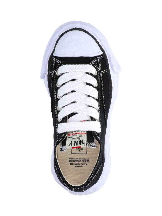 26SS 메종 미하라 야스히로 피터슨23 OG 솔 캔버스 로우탑 A11FW702BLACK Black - MAISON MIHARA YASUHIRO