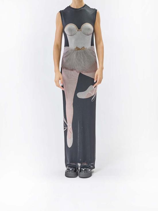  모스키노 원피스 41455441888 Black - MOSCHINO