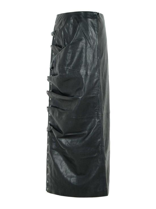  로테이트 바이 크리스텐슨 가죽 자켓 115136100 Black - ROTATE BY BIRGERCHRISTENSEN