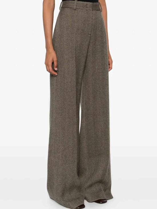 25FW 에르마노 설비노 스트레이트 팬츠 D476P718OQRJ4701 Brown - ERMANNO SCERVINO