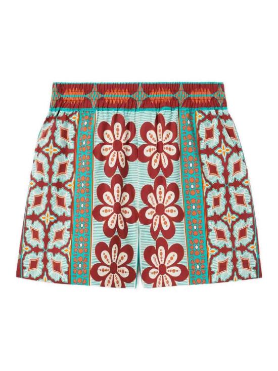 25FW 라 더블제이 숏팬츠 TRO0060COT015PAG01OR04 Multicolour