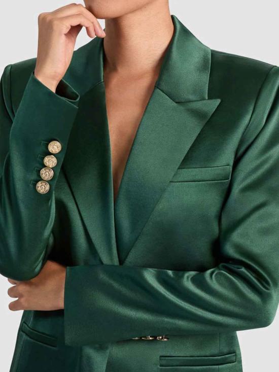 25FW 앨리스 앤 올리비아 수트 자켓 CC509205208B345 Green - ALICE & OLIVIA