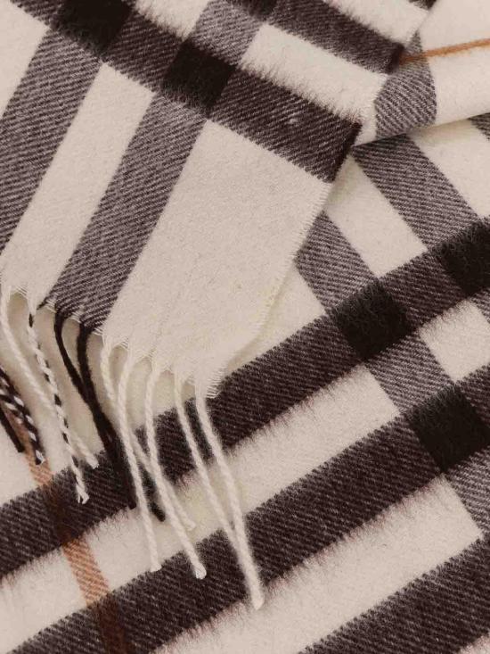 25FW 버버리 체크 캐시미어 스카프 8112634 Black - BURBERRY