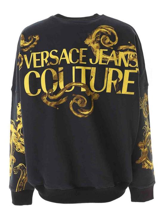 24FW 베르사체 스웨터 76HAI3P276DP312G89 Black - VERSACE
