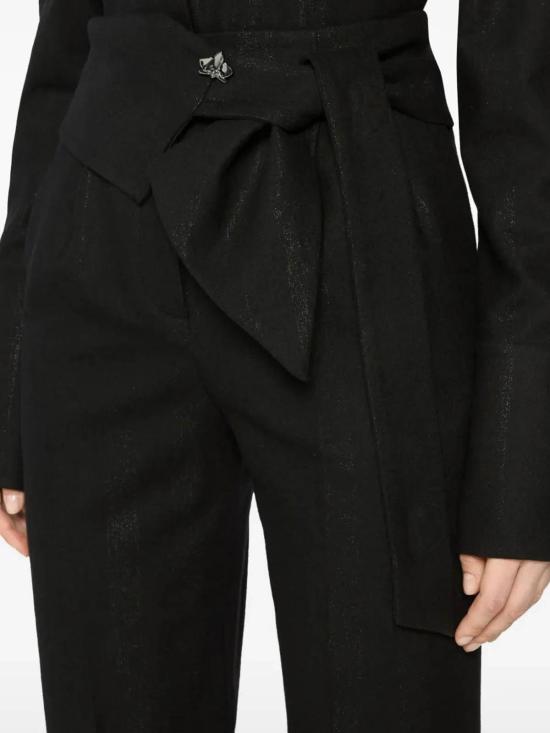 25FW 제니 스트레이트 팬츠 79AAA118N0621899 Black - GENNY