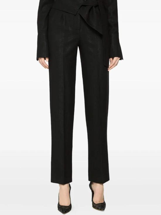 25FW 제니 스트레이트 팬츠 79AAA118N0621899 Black - GENNY